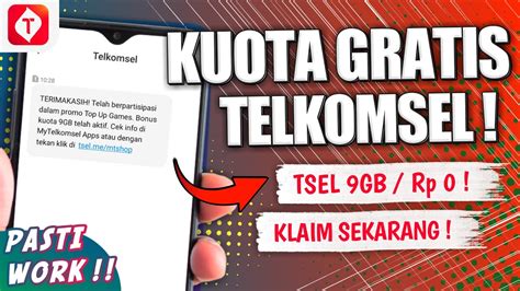 Klaim Kuota Internet 9GB Gratis Cara Mendapatkan Kuota Gratis