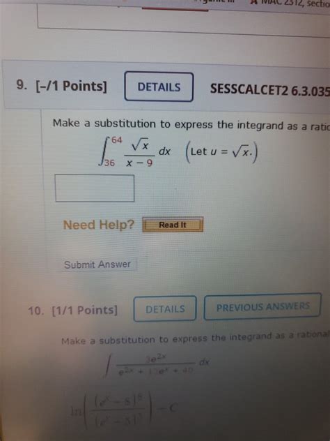 Solved Sectio Points Details Sesscalcet Chegg