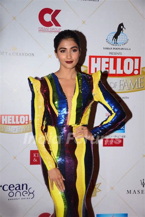 Pooja Hegde at the Hello Hall of fame awards! Photo | 445737