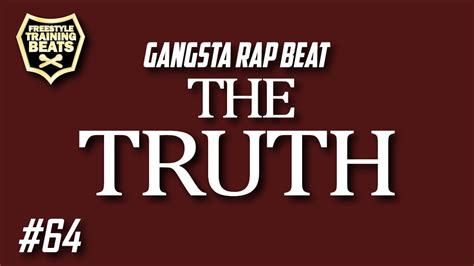 The Truthbase De Rapinstrumental Hip Hop Gangstabeat Para Improvisar