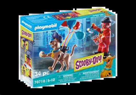 Playmobil Scooby Doo Aventure Avec Clown Fant Me Eur