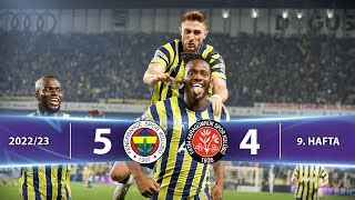 Fenerbahçe V F Karagümrük 5 4 Highlights Özet Spor Toto Süper