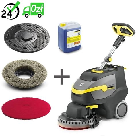 BD 38 12 C Bp Pack szorowarka Karcher szczotka miękka pad średni