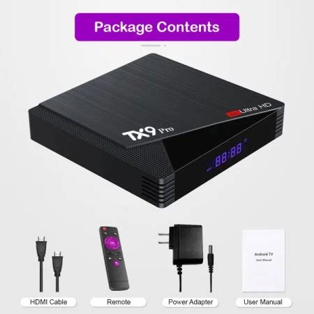 TX9 PRO 8 GB RAM 128 GB Android TV Box Price In Bangladesh RM Tech BD