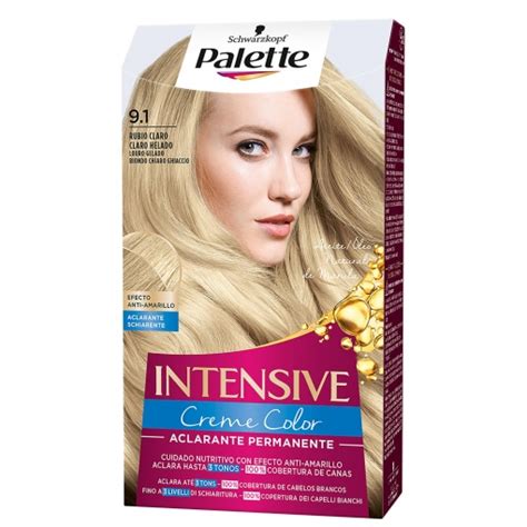 Tinte Rubio Claro Claro Helado Intensive Color Cream Palette Ud