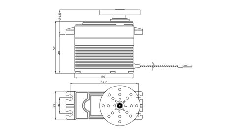 65154 Servo RHINO Pro SHV Digi 4 Multiplex MULTIPLEX