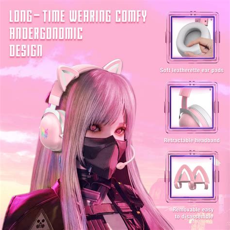 Onikuma X Cat Ears Wired Over Ear Gaming Memoxpress Online