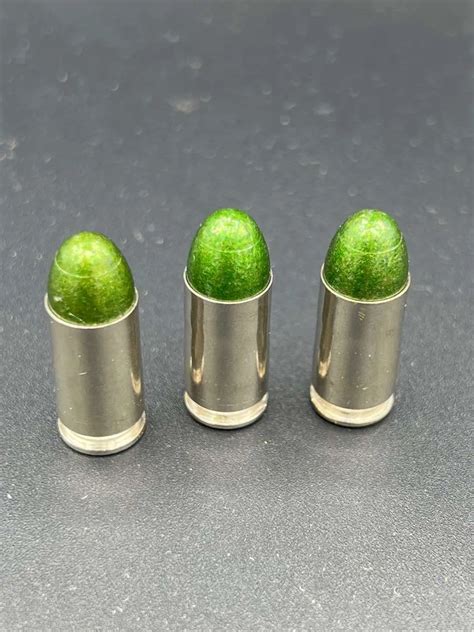 Southern Munitions 9mm 124gr Green Hi Tek Coated Nickel Plated Brass Remanufactured Ammunition