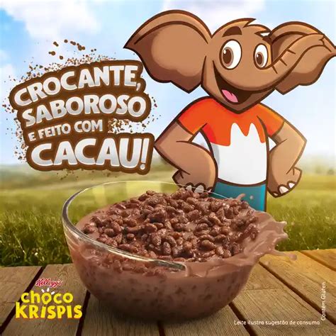 Kelloggs Cereal Choco Krispis Sabor Chocolate Preço Rappi