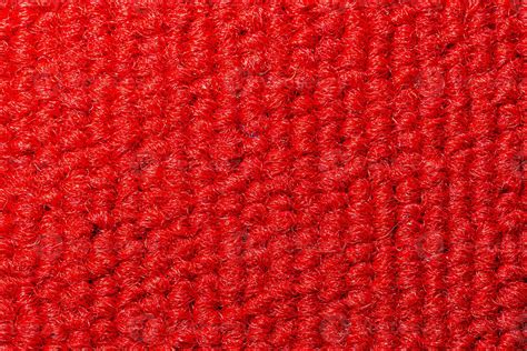 Seamless Close Up Of Monochrome Red Carpet Texture Background From