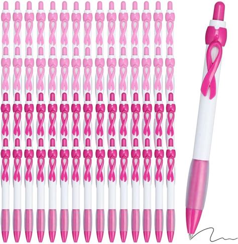 Amazon YHomU 120 PCS Cancer Awareness Pens Breast Cancer