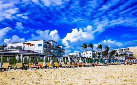 Playa del Carmen Quintana Roo Mexico 2024 Tropical Caribbean beach