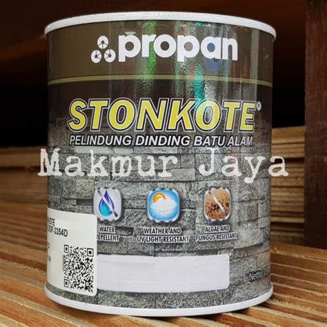 Jual Propan Stonkote Cat Batu Alam Black Hitam Doff Gloss SC 75 SC 76