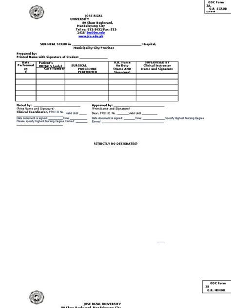 Prc Form Cases Pdf Nursing Medicine