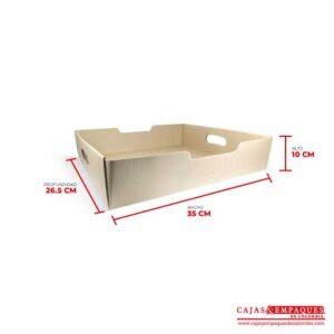 Caja Ecol Gica Plegadiza X X Cm Micro Corrugado Cajas Y Empaques