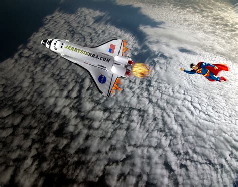 Superman Returns Space Shuttle