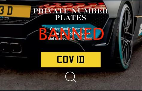 Offensive Number Plates Purchased From DVLA