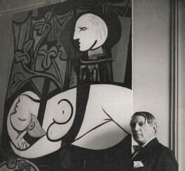 Npg X Pablo Picasso With His Painting Of Marie Th R Se Walter