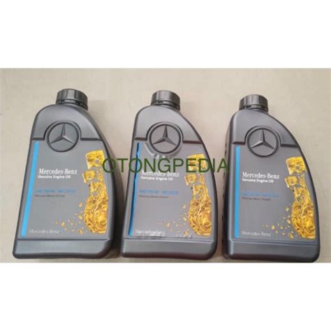 jual oli mesin mercedes benz genuine   mb
