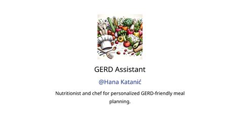 GERD Assistant GPTs Features And Functions Examples And Prompts GPT