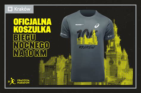 Pokonaj trasę 21 Cracovia Maratonu lub Biegu Nocnego na 10km w