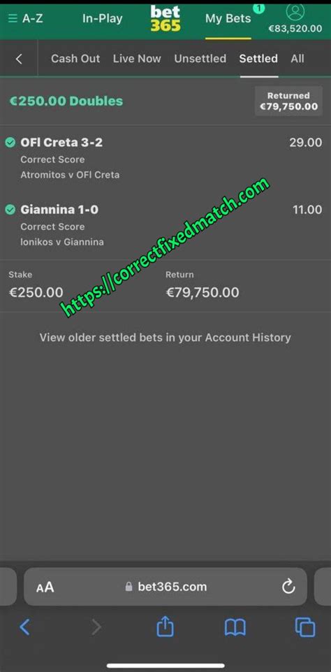 April Correct Score Fixed Matches Correct Fixed Match