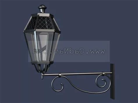 Городские уличные фонари Бесплатная 3d модель - .Max, .Vray - Open3dModel