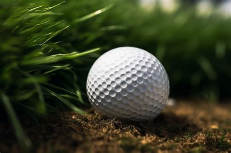 Premium Photo Close Up On Golf Ball