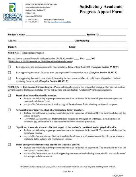 Fill Free Fillable Forms Robeson Community College