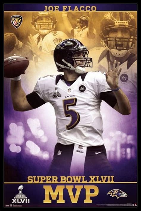 Super Bowl XLVII - MVP Laminated & Framed Poster Print (24 x 36 ...