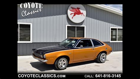 1972 Ford Pinto Sold At Coyote Classics Youtube