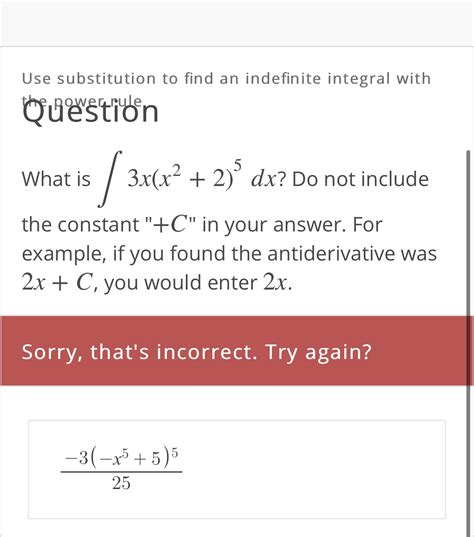 Answered Use Substitution To Find An Indefinite Bartleby