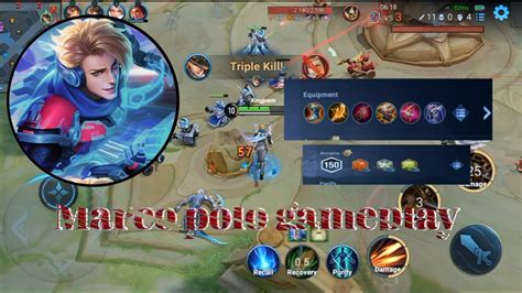 Marco Polo Build Honor Of Kings Gameplay Hok Honorofkings