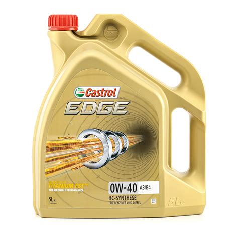 Huile Moteur CASTROL EDGE A3 B4 0W40 5I 15337F AUTODOC Prix Et Avis