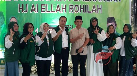 Hj Ai Ellah Rohilah Bersama Tim Pemenangan Targetkan Suara