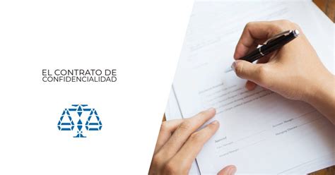 El Contrato De Confidencialidad Consultorio Jurídico