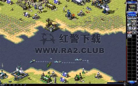 【红警2尤里的复仇地图】团队合作 海战4v4 — 红警下载