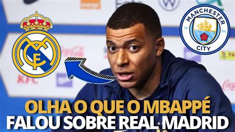 URGENTE MBAPPÉ ACABA DE SURPREENDER TODO MUNDO OLHA O QUE ELE FALOU