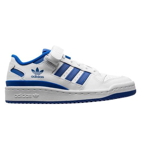 adidas Sneaker Forum Low - White/Royal Blue Kids