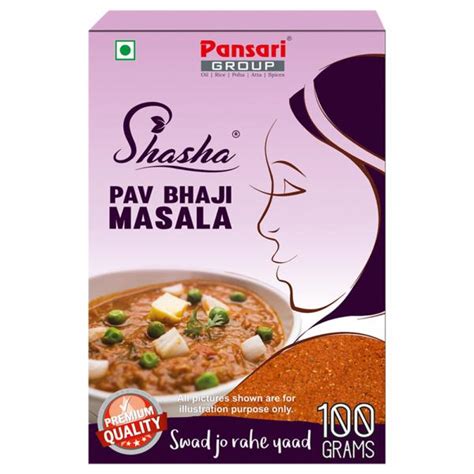 Shasha Pav Bhaji Masala G Jiomart