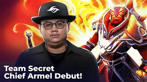 Chief Armel Debut Team Secret Vs Alliance Dpc Weu Div Youtube