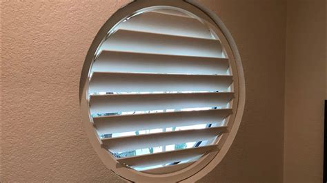 Functional Shutters For Round Windows YouTube