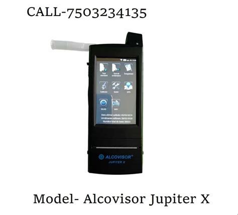 Alcovisor Jupiter X Alcohol Breath Analyser At Rs 42500 BREATH