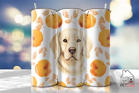 Golden Retriever Tumbler Wrap 5 Graphic By Pet Cave Creative Fabrica