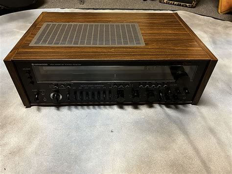 Vintage Kenwood Model Super Eleven High Speed Dc Stereo Reverb