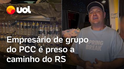 Suspeito de integrar grupo de agiotas do PCC é preso quando ia para o