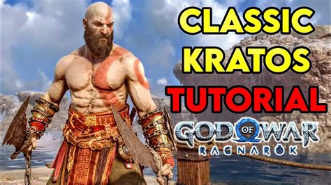 CLASSIC Kratos Tutorial How To Make Kratos ORIGINAL Outfit In NG