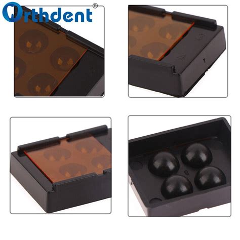 Holes Dental Veneer Storage Box Small Shading Light Teeth Patch