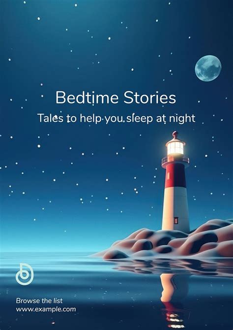 Bedtime stories poster template and | Free Photo - rawpixel