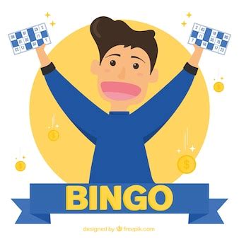 Premium Vector | Bingo winner background